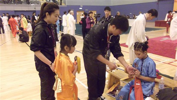 广东文理职业学院学生到香港国际武术节参加志