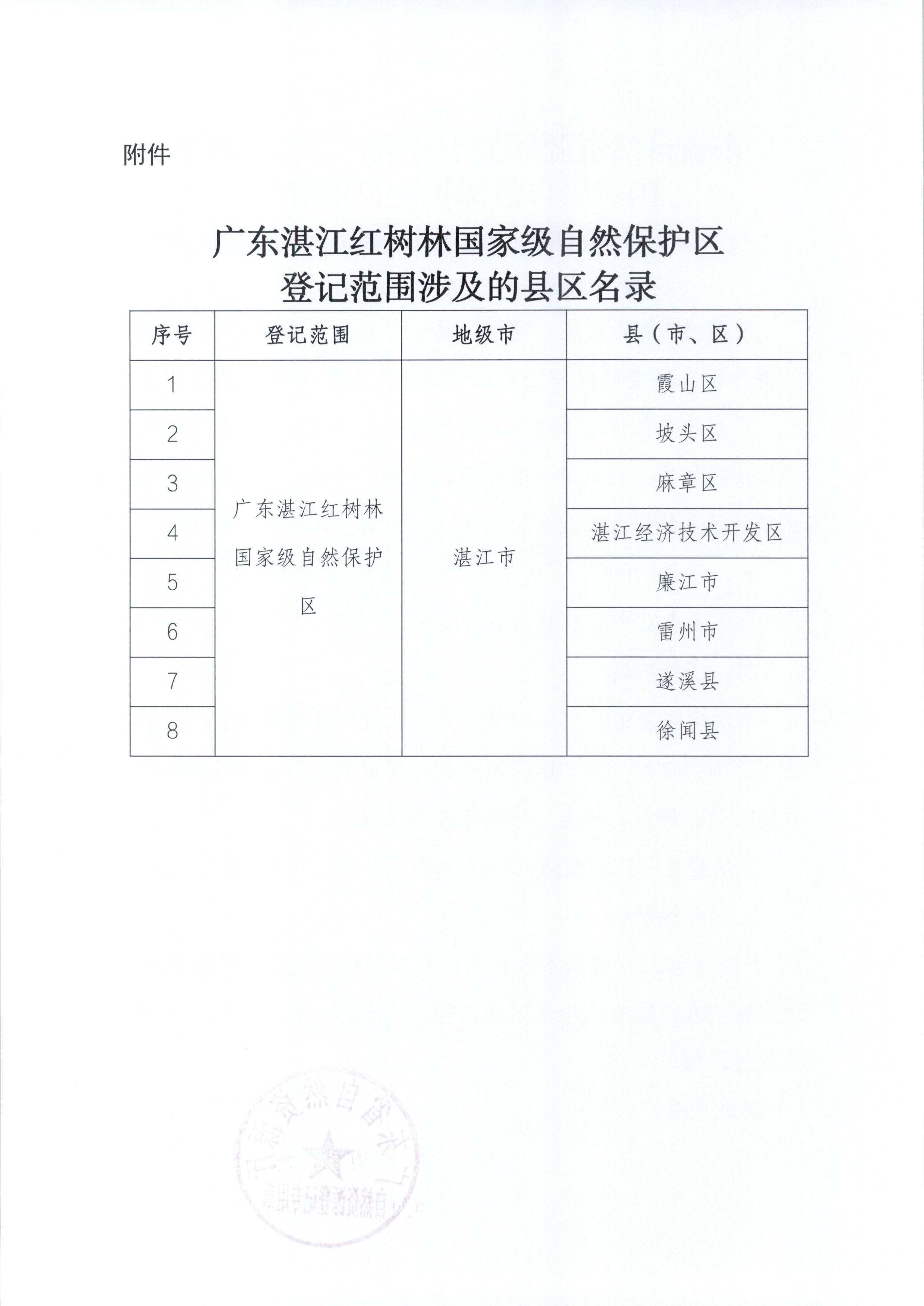 8.广东湛江红树林国家级自然保护区自然资源确权登记通告.pdf_2.jpg