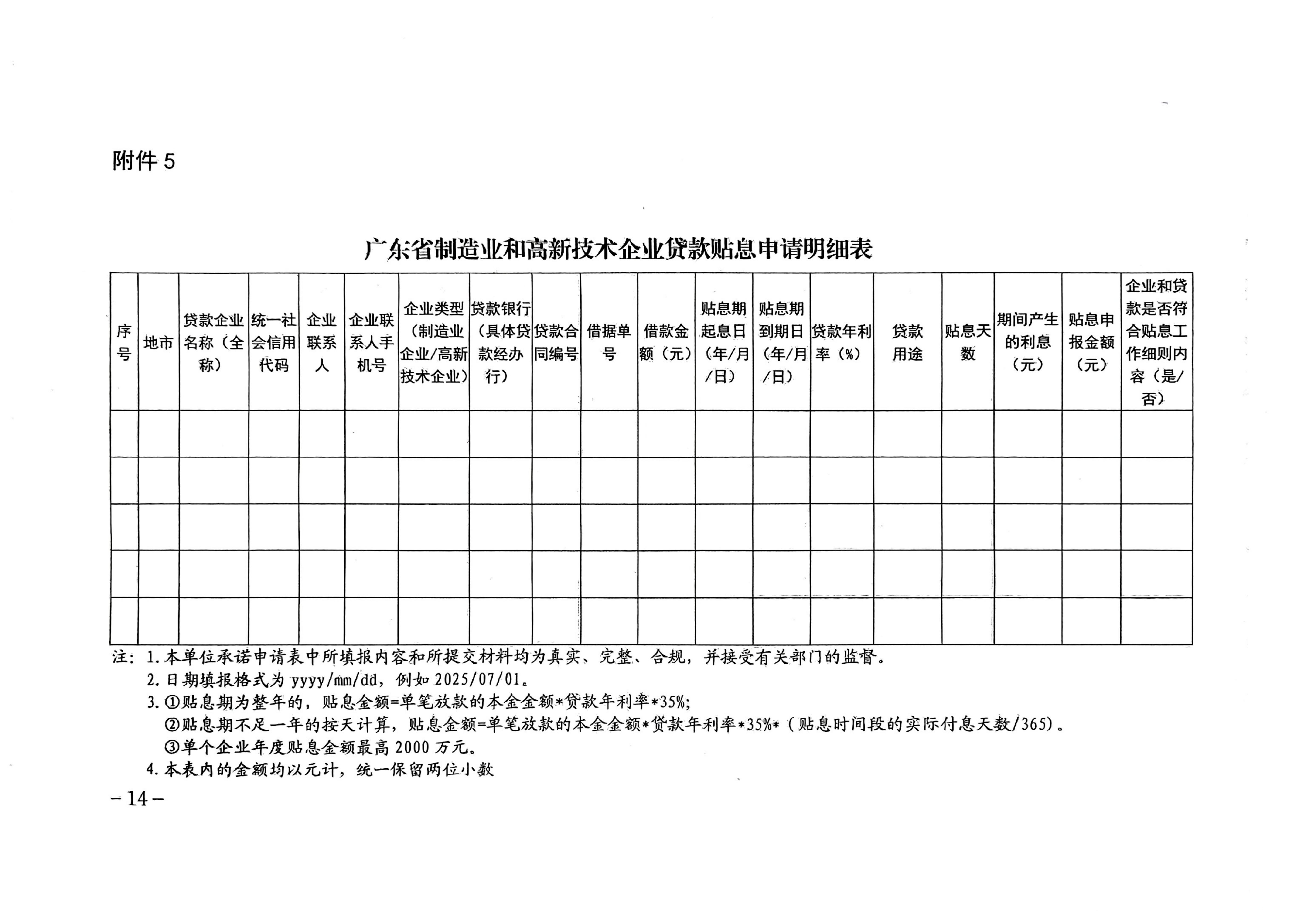 广东省地方金融管理局 广东省发展和改革委员会 广东省科学技术厅 广东省工业和信息化厅 广东省财政厅 国家金融监督管理总局广东监管局关于印发《广东省制造业和高新技术企业贷款贴息实施细则》的通知_14.jpg