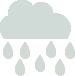 下雨云贴纸分割线 图片